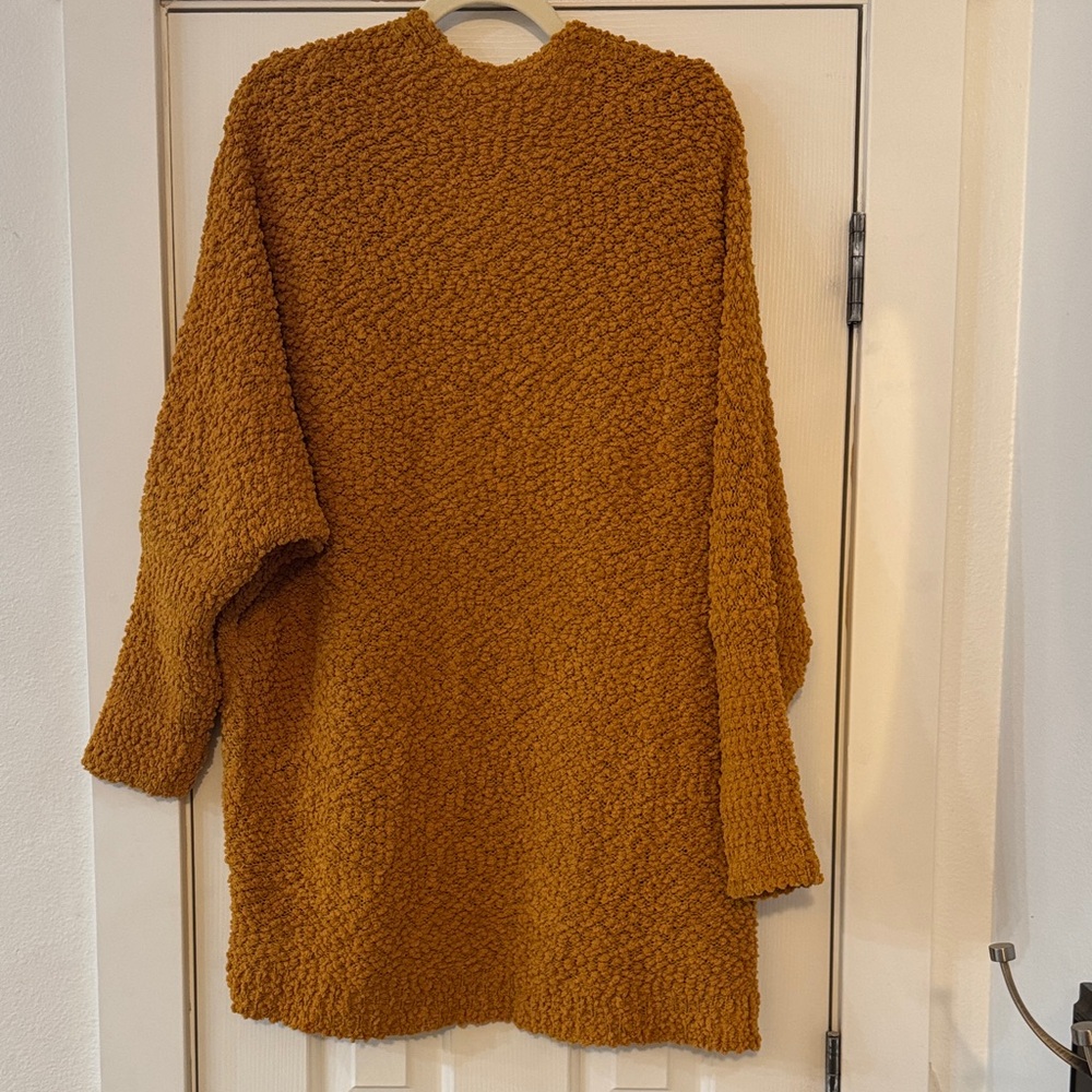 Warm Textured Open-Front Cardigan - Picture 3 of 3